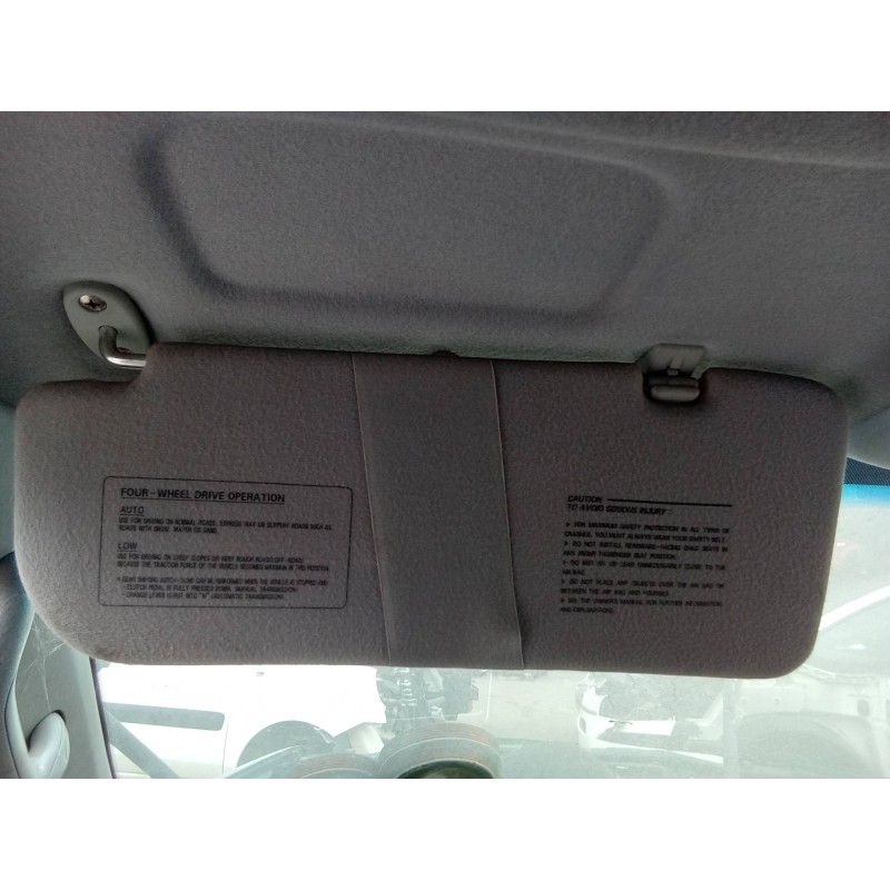 Recambio de parasol izquierdo para hyundai terracan (hp) 2.9 crdi gls referencia OEM IAM   