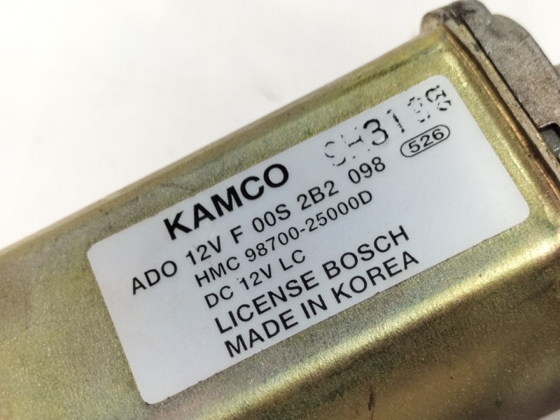 Recambio de motor limpia trasero para hyundai accent (lc) gl 5p referencia OEM IAM 9870025000D 9870025000D 