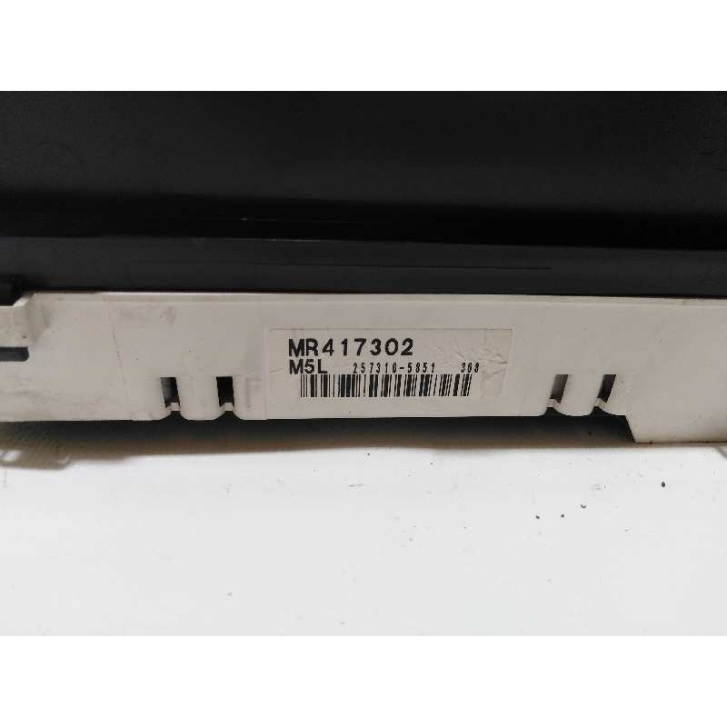 Recambio de cuadro instrumentos para mitsubishi montero sport (k90) 2.5 td gls referencia OEM IAM MR417302  