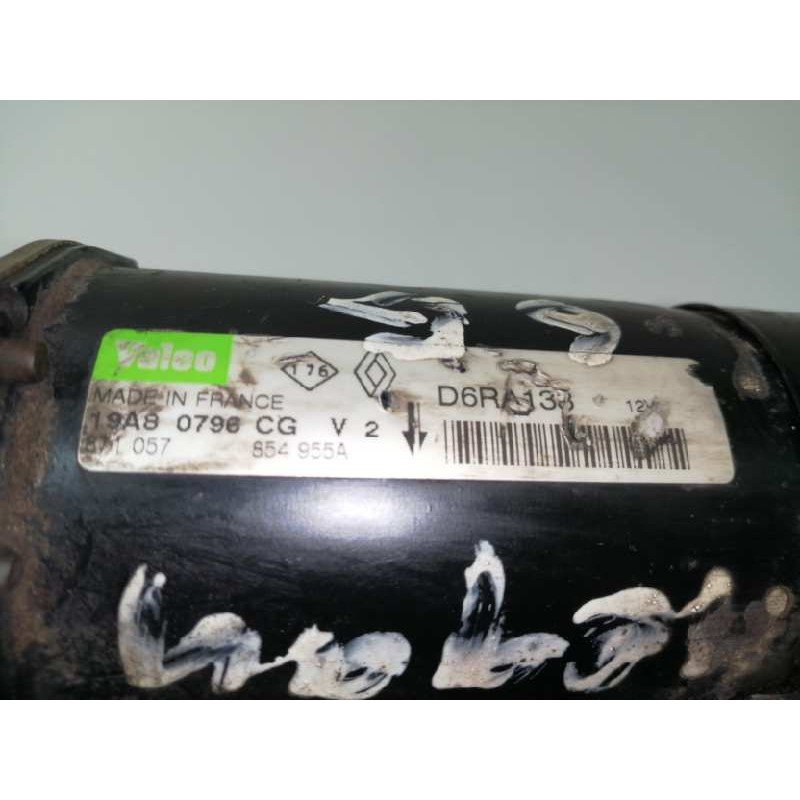 Recambio de motor arranque para renault megane i berlina hatchback (ba0) 1.6 referencia OEM IAM D6RA138 854955A 