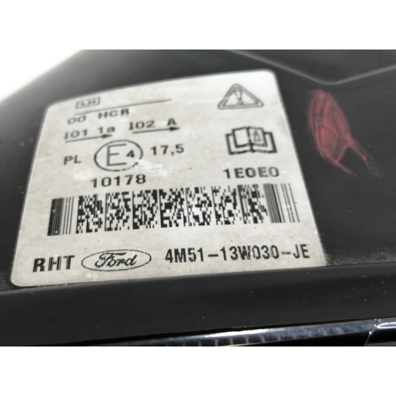 Recambio de faro izquierdo para ford focus lim. (cb4) titanium referencia OEM IAM 4M5113W030JE  