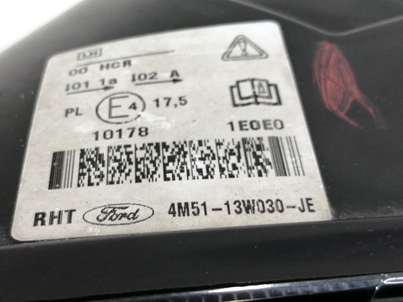 Recambio de faro izquierdo para ford focus lim. (cb4) titanium referencia OEM IAM 4M5113W030JE  