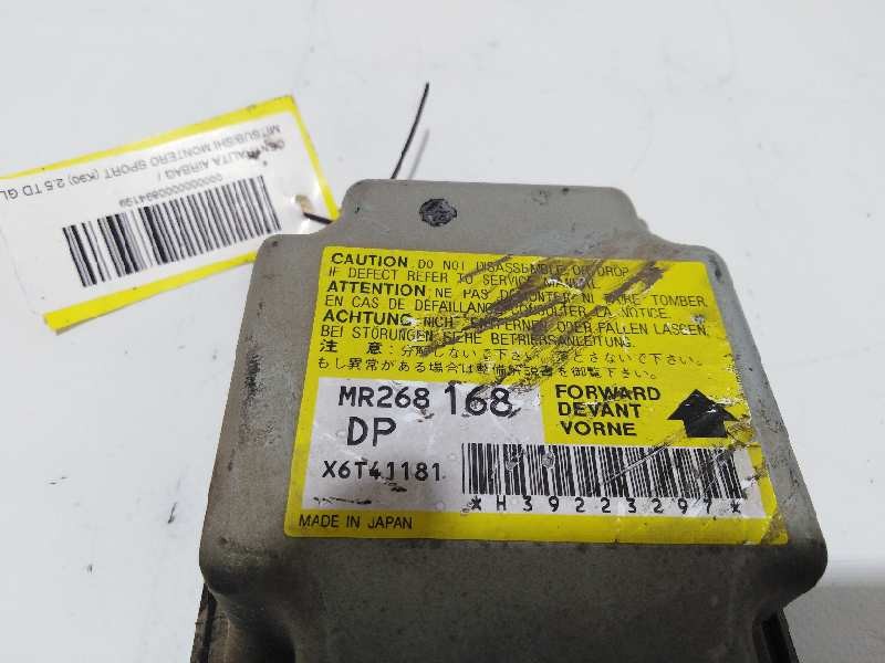 Recambio de centralita airbag para mitsubishi montero sport (k90) 2.5 td gls referencia OEM IAM MR268168  