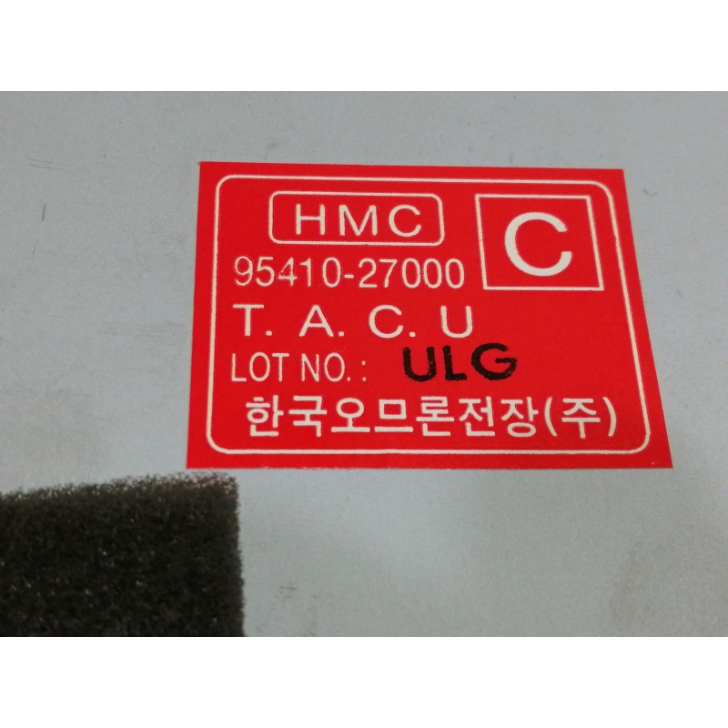 Recambio de centralita airbag para hyundai coupe (rd) 1.6 fx referencia OEM IAM 9541027000  