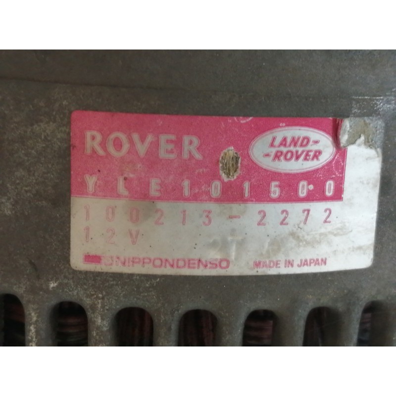 Recambio de alternador para mg serie 200 (rf) 220 sd (5-ptas.) referencia OEM IAM YLE101500  