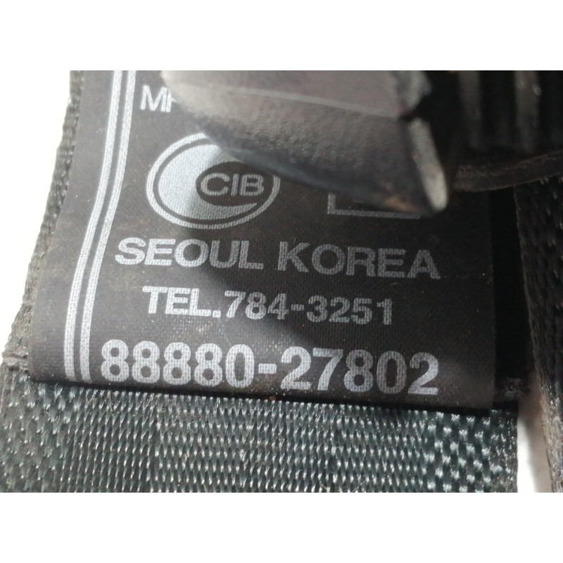 Recambio de cinturon seguridad delantero derecho para hyundai coupe (rd) 1.6 fx referencia OEM IAM 8888027802  