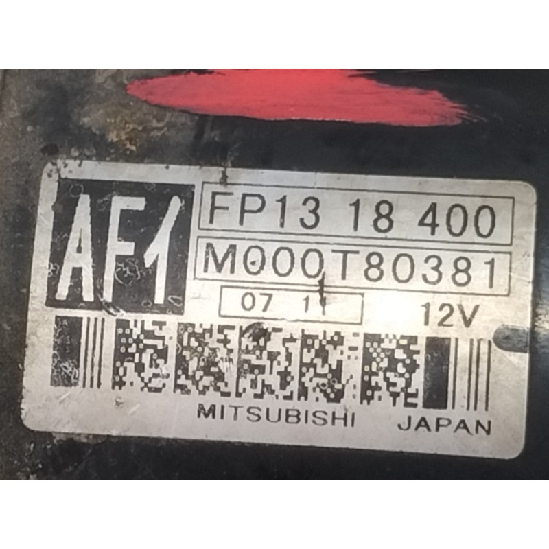 Recambio de motor arranque para mazda 626 berlina (gf) 2.0 exclusive (100kw) referencia OEM IAM M000T80381  