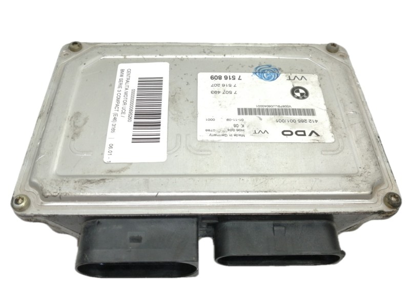 Recambio de centralita motor uce para bmw serie 3 compact (e46) 316ti referencia OEM IAM 0261209007  