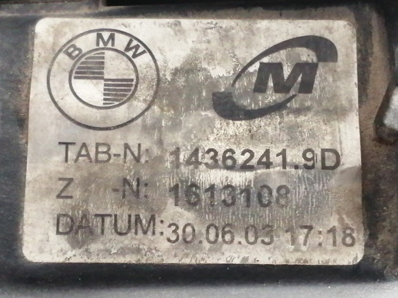 Recambio de radiador agua para bmw serie 3 compact (e46) 316ti referencia OEM IAM 14362419D 1613108 