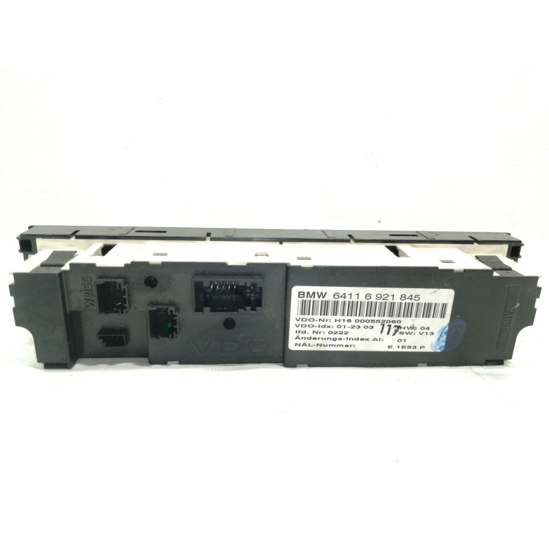 Recambio de mando calefaccion / aire acondicionado para bmw serie 3 compact (e46) 316ti referencia OEM IAM 64116921845  