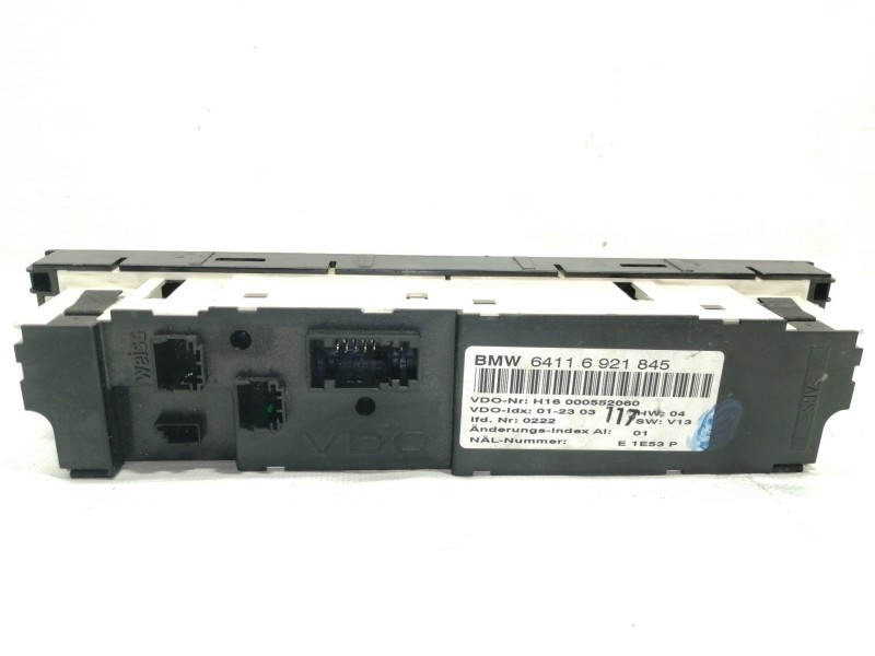 Recambio de mando calefaccion / aire acondicionado para bmw serie 3 compact (e46) 316ti referencia OEM IAM 64116921845  
