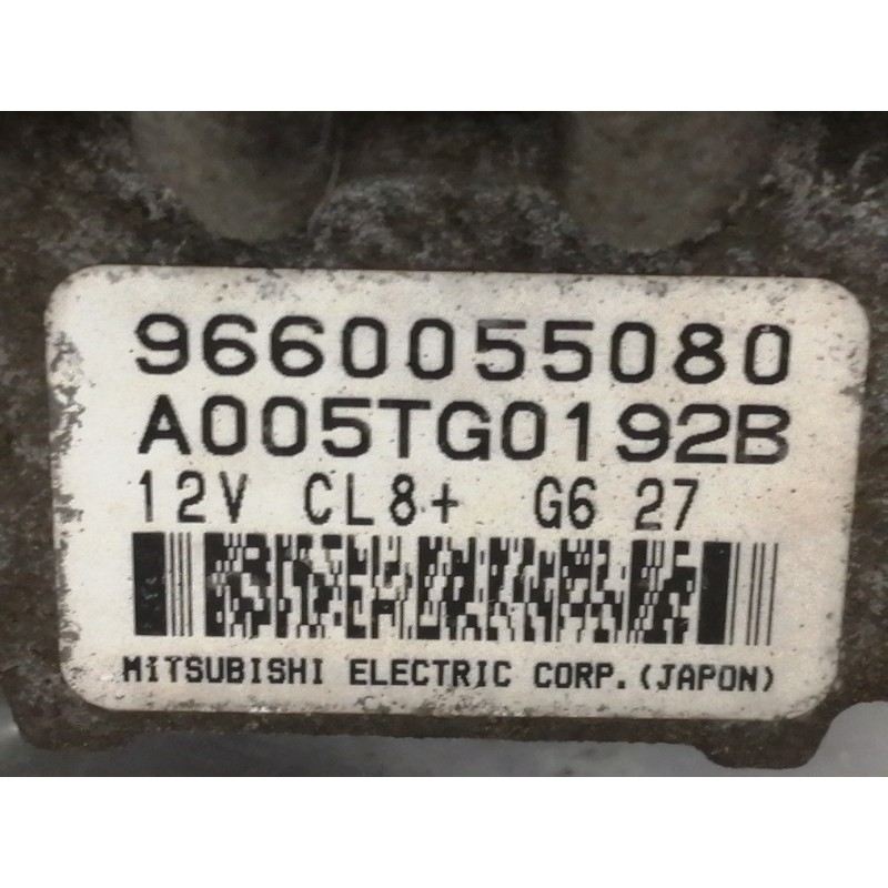 Recambio de alternador para citroën c3 1.4 collection referencia OEM IAM 9660055080  