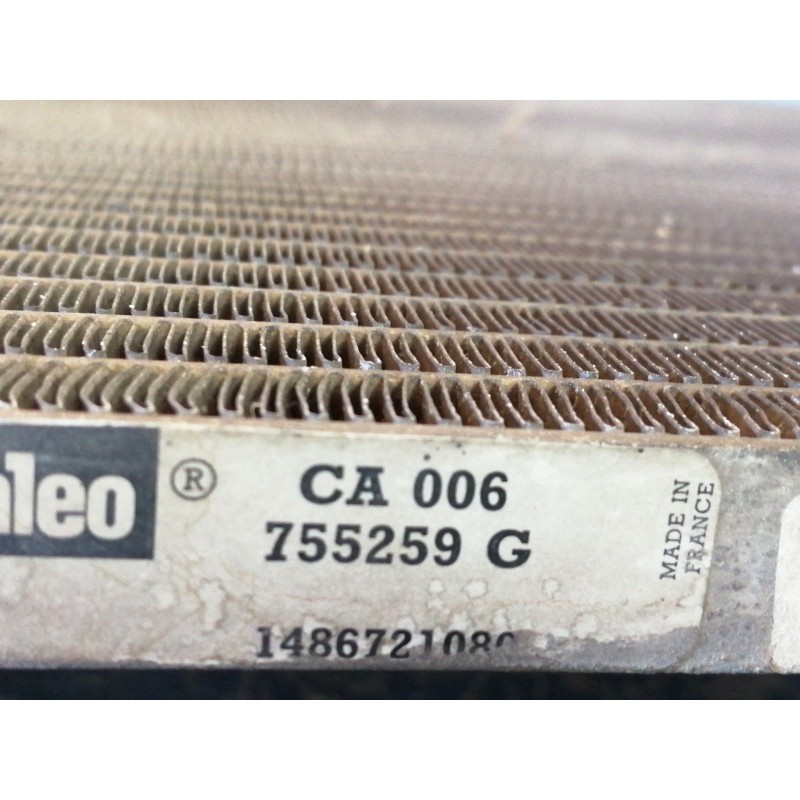Recambio de condensador / radiador aire acondicionado para peugeot 806 st referencia OEM IAM CA006 755259G 1486721080
