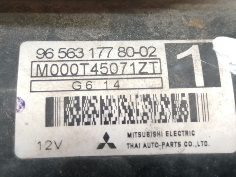 Recambio de motor arranque para citroën c3 1.4 collection referencia OEM IAM 9656317780  