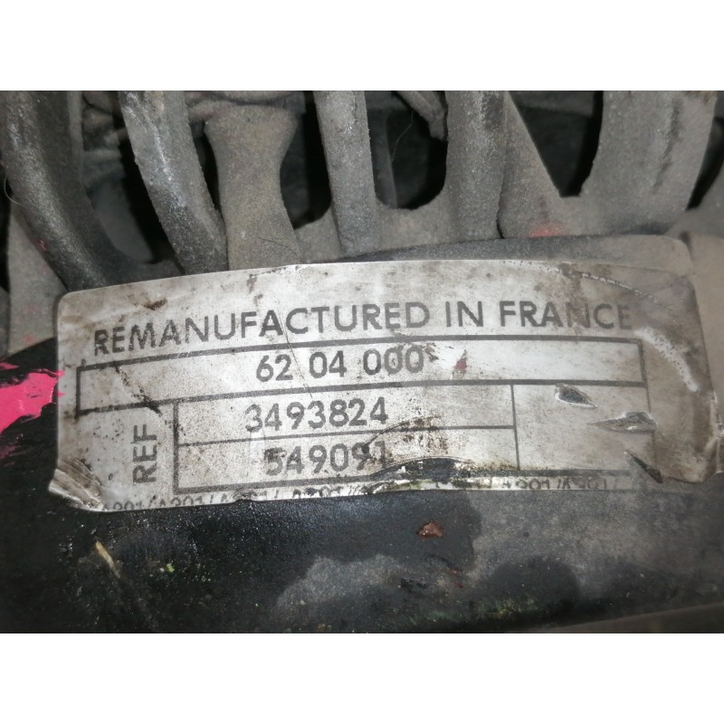 Recambio de alternador para opel vectra b berlina edition 2000 referencia OEM IAM 6204000  