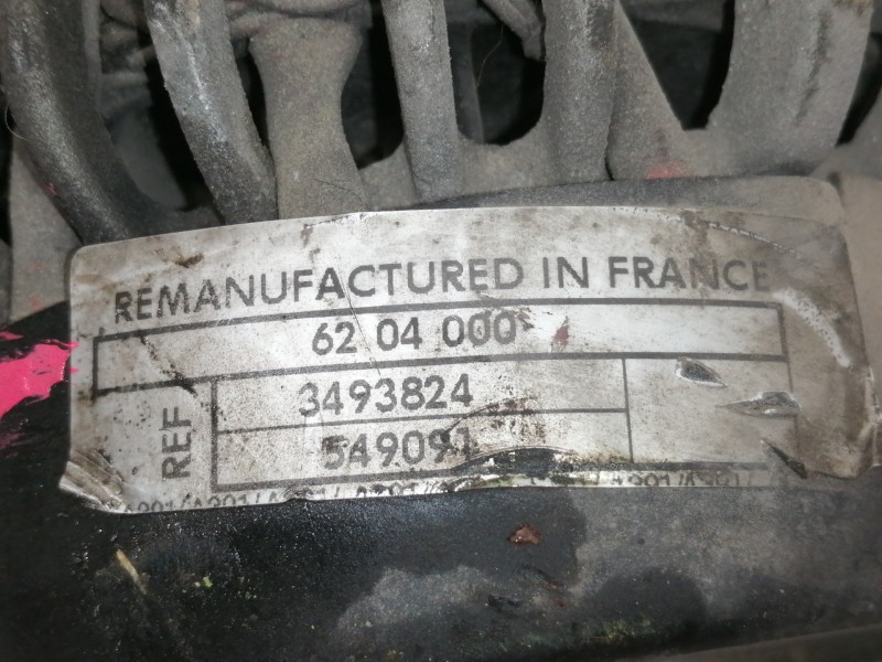 Recambio de alternador para opel vectra b berlina edition 2000 referencia OEM IAM 6204000  