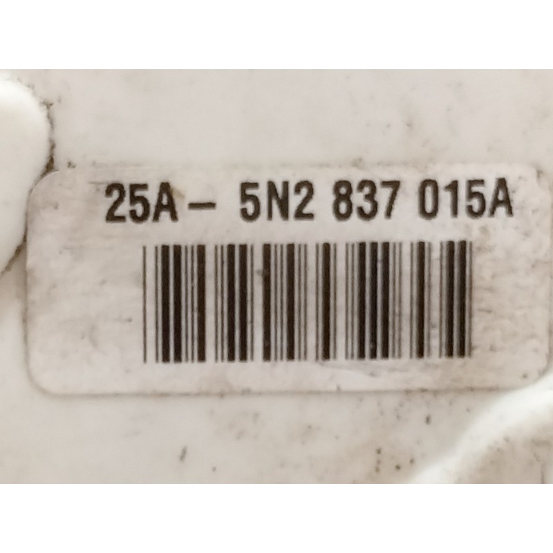 Recambio de cerradura puerta delantera izquierda para volkswagen tiguan (5n1) sport referencia OEM IAM 5N2837015A  