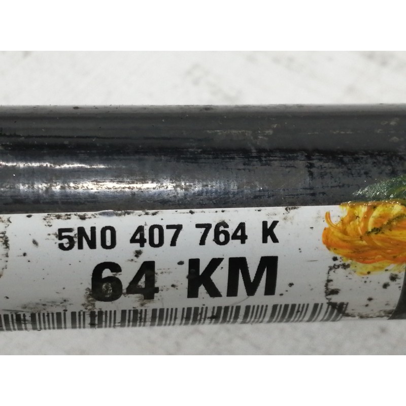 Recambio de transmision delantera derecha para volkswagen tiguan (5n1) sport referencia OEM IAM 5N0407764K 64KM 