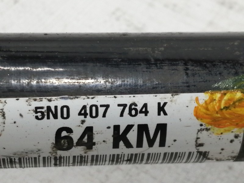 Recambio de transmision delantera derecha para volkswagen tiguan (5n1) sport referencia OEM IAM 5N0407764K 64KM 