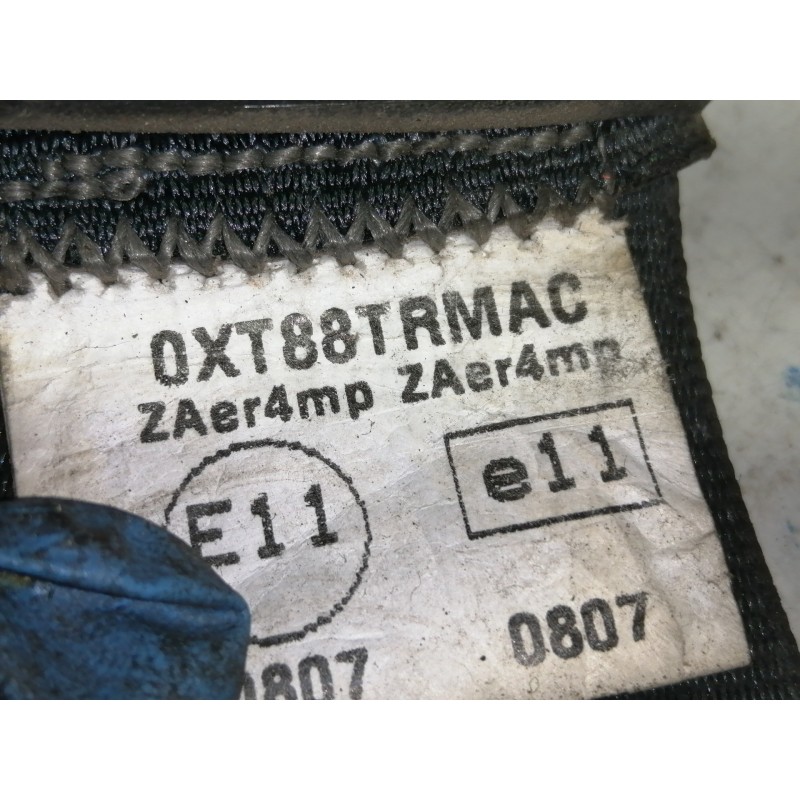 Recambio de cinturon seguridad delantero derecho para chrysler voyager (rg) 2.5 crd executive referencia OEM IAM 0XT88TRMAC  5 P