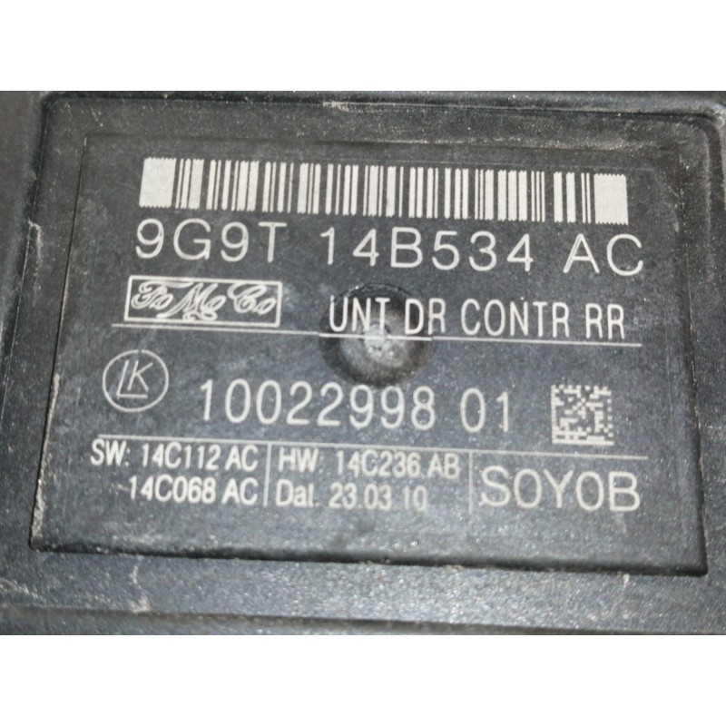 Recambio de modulo electronico para ford mondeo ber. (ca2) trend x referencia OEM IAM 9G9T14B534AC  