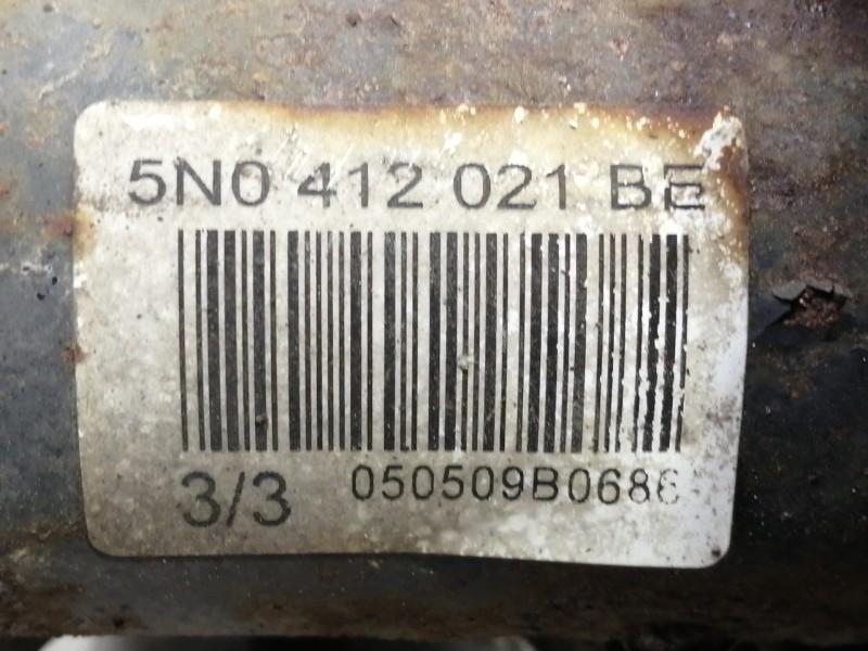 Recambio de amortiguador delantero izquierdo para volkswagen tiguan (5n1) sport referencia OEM IAM 5N0412021BE 5N0400054T 611001