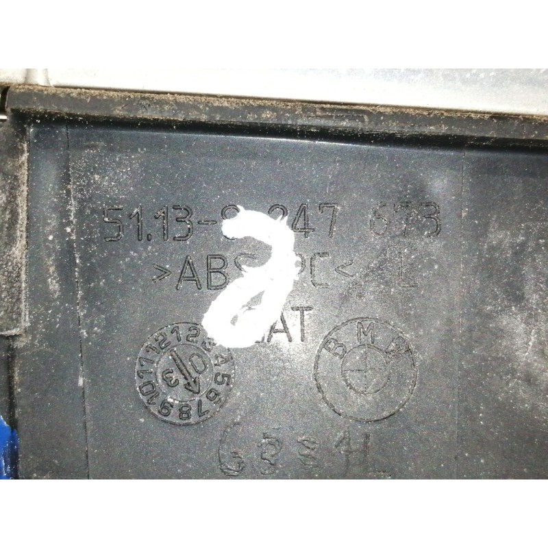 Recambio de rejilla delantera para bmw x5 (e53) 3.0 24v turbodiesel cat referencia OEM IAM 51138247673  