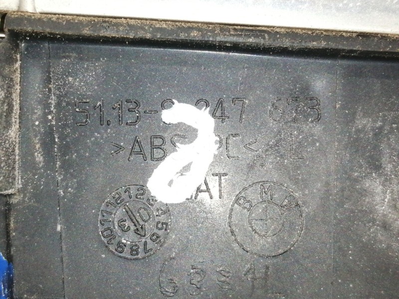 Recambio de rejilla delantera para bmw x5 (e53) 3.0 24v turbodiesel cat referencia OEM IAM 51138247673  