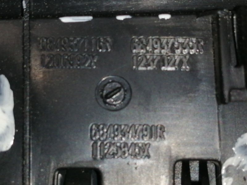 Recambio de mando retrovisor para dacia sandero ambiance referencia OEM IAM 255704649R 684934791R / 684937116R 684937535R