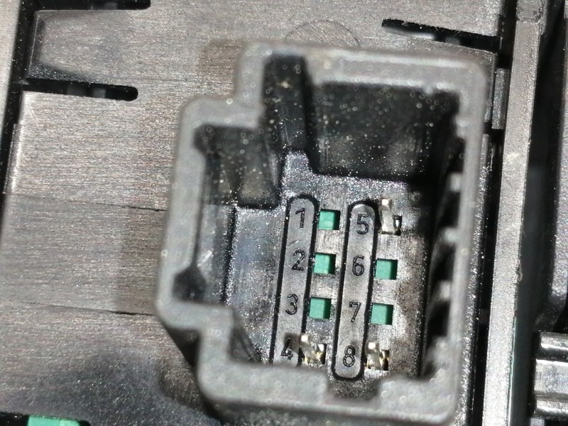 Recambio de mando retrovisor para dacia sandero ambiance referencia OEM IAM 255704649R 684934791R / 684937116R 684937535R