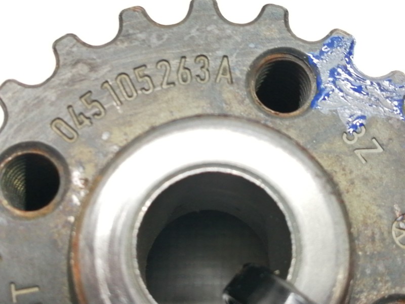 Recambio de polea cigueñal para volkswagen tiguan (5n1) sport referencia OEM IAM 045105263A  