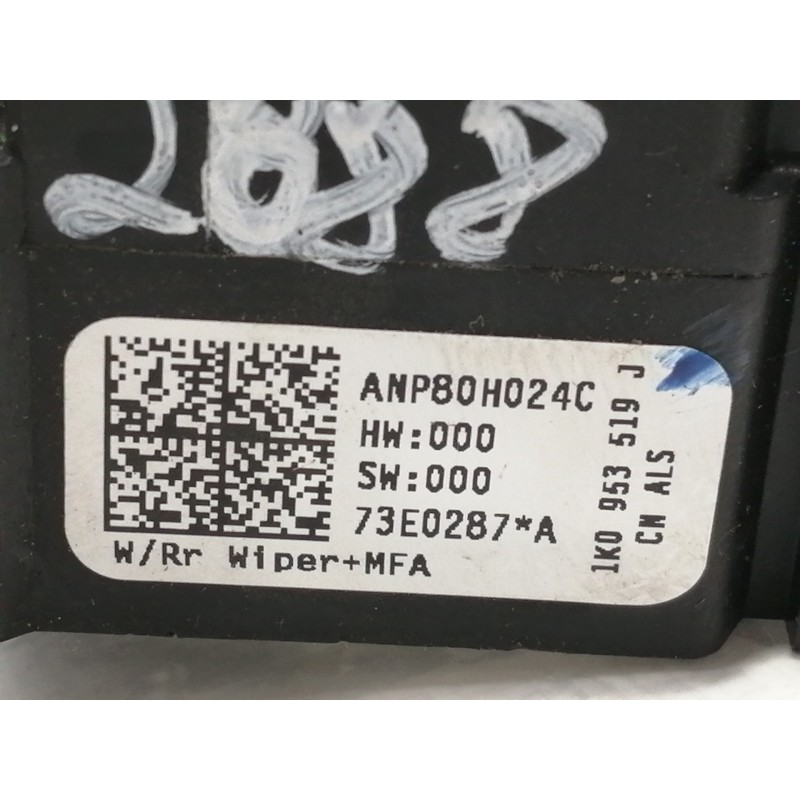 Recambio de mando limpia para seat altea xl (5p5) reference referencia OEM IAM 1K0953519J  