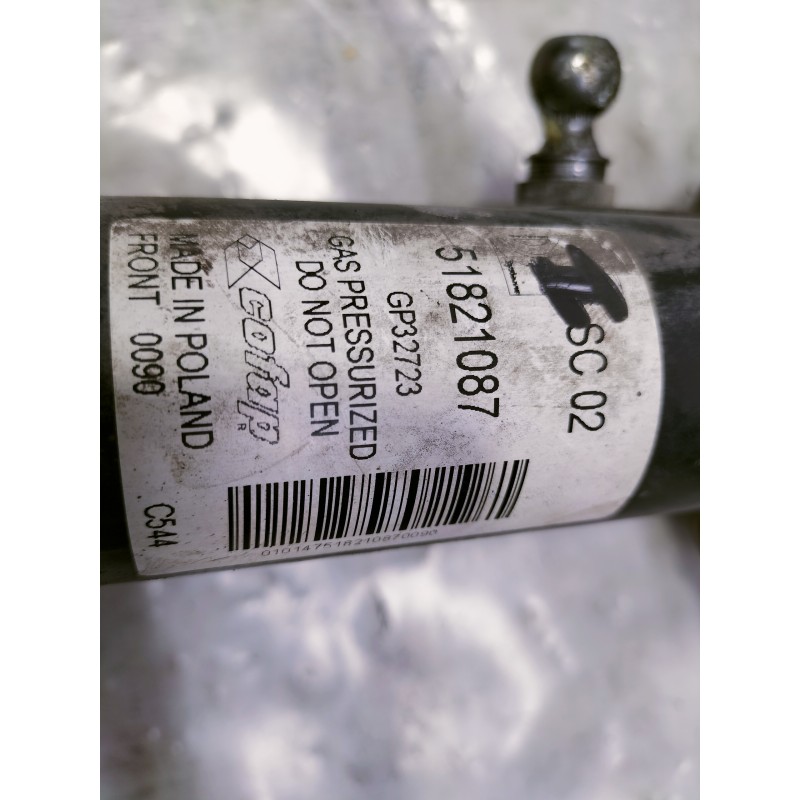 Recambio de amortiguador delantero izquierdo para peugeot bipper básico referencia OEM IAM 51821087 GP32723 