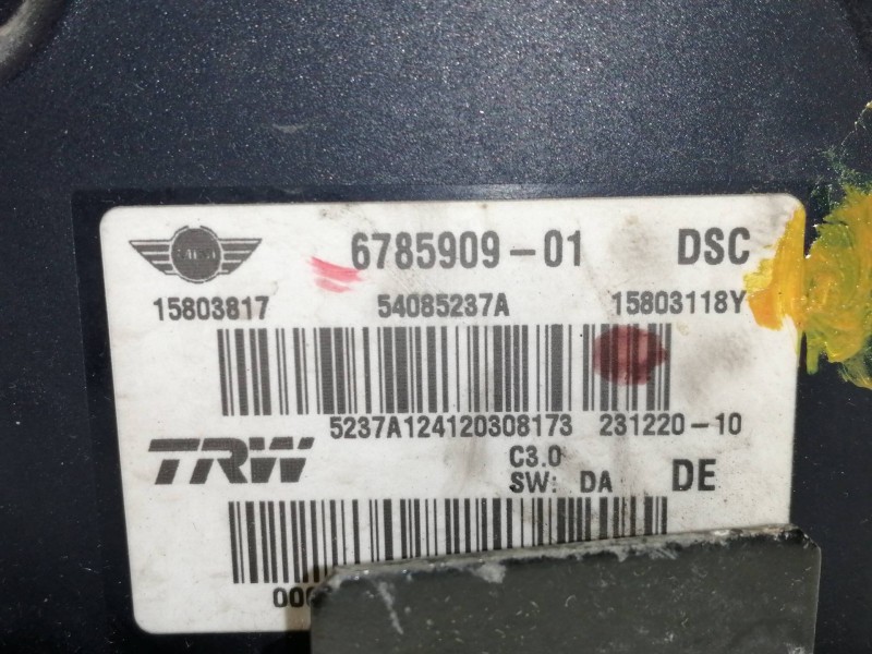 Recambio de abs para mini mini (r56) cooper d referencia OEM IAM 678590901  