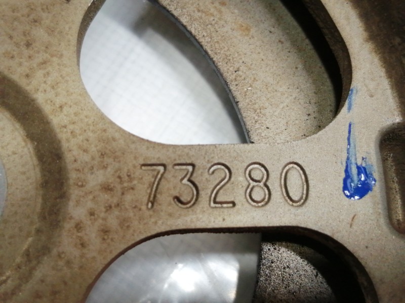 Recambio de polea arbol levas para citroën c3 hdi 92 sx plus referencia OEM IAM 9640473280  