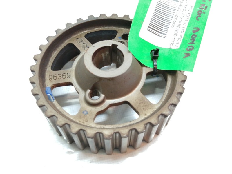 Recambio de polea bomba inyectora para citroën c3 hdi 92 sx plus referencia OEM IAM 9636947780  