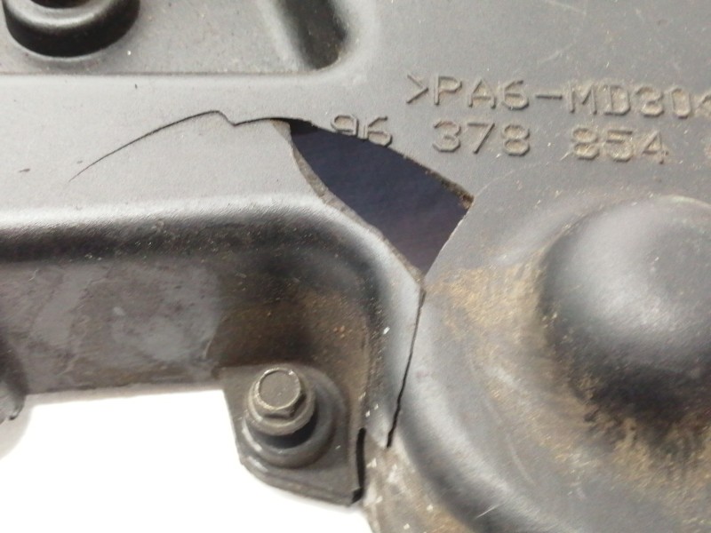 Recambio de tapa distribucion para citroën c3 hdi 92 sx plus referencia OEM IAM 9651559980  