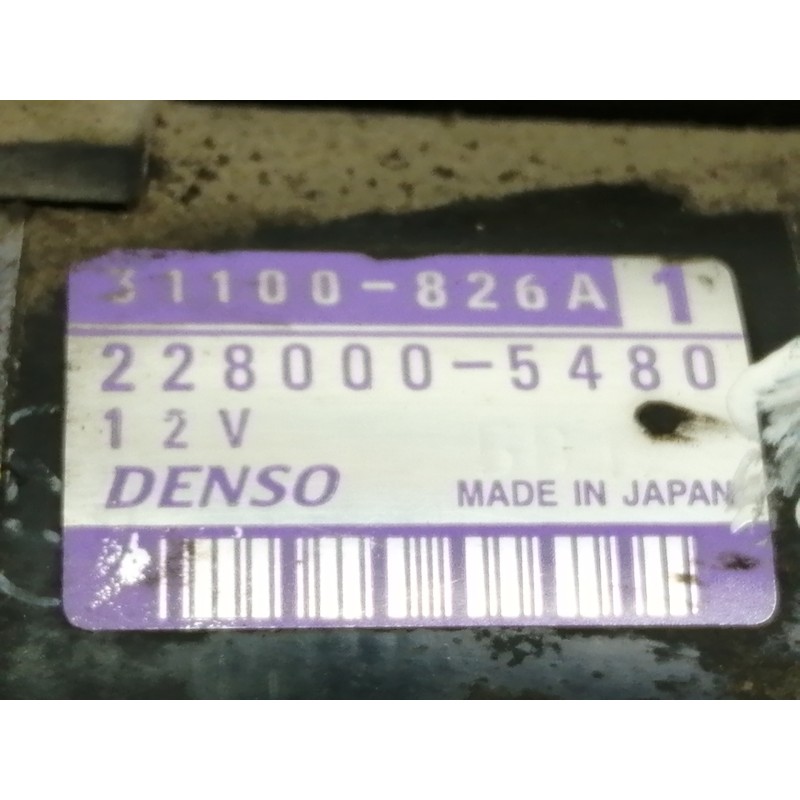 Recambio de motor arranque para suzuki swift sf berlina (ma) 1.3 gls (3-ptas.) referencia OEM IAM 2280005480  