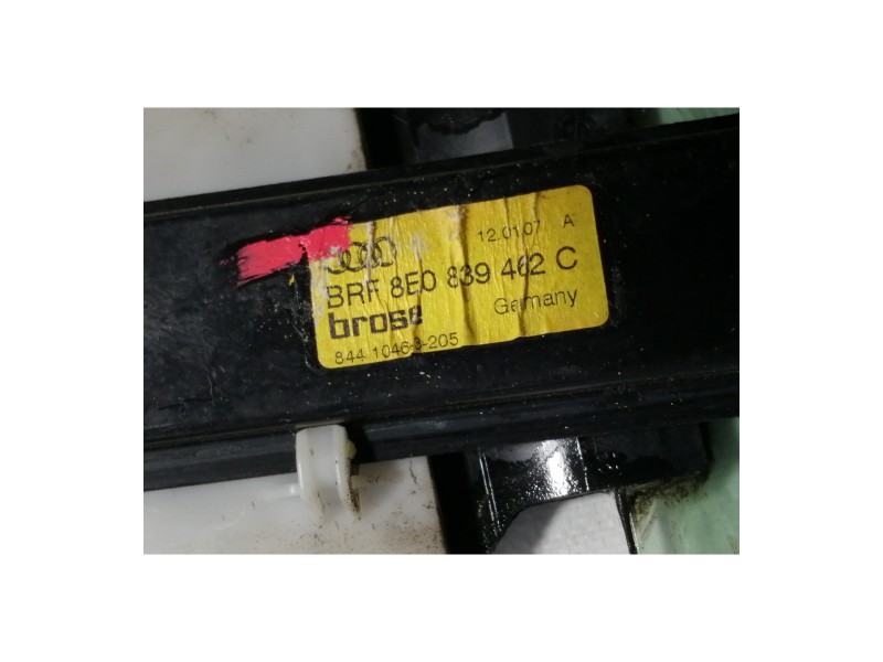 Recambio de elevalunas trasero derecho para audi a4 avant (8e) 2.0 tdi referencia OEM IAM 8E0839462C  