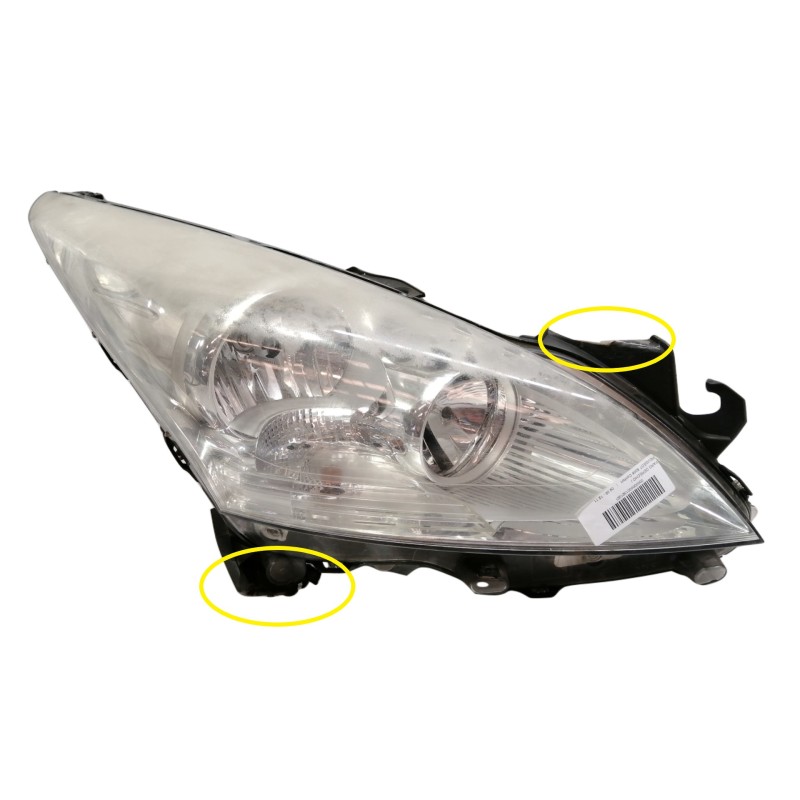 Recambio de faro derecho para peugeot 5008 confort referencia OEM IAM 9682519080  