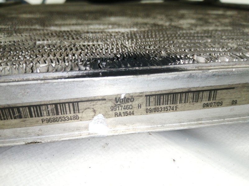 Recambio de radiador agua para peugeot 5008 confort referencia OEM IAM P9680533480  