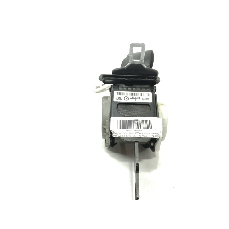 Recambio de cinturon seguridad trasero izquierdo para bmw serie 3 berlina (e90) 320d referencia OEM IAM 6975365  