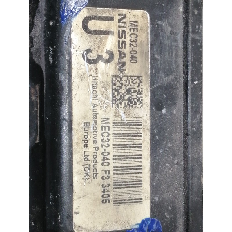 Recambio de centralita motor uce para nissan micra (k12e) acenta referencia OEM IAM MEC32040F3  