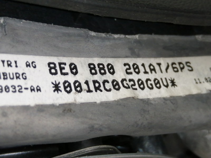Recambio de airbag delantero izquierdo para audi a3 (8p) 1.6 fsi ambiente referencia OEM IAM 8E0880201AT  