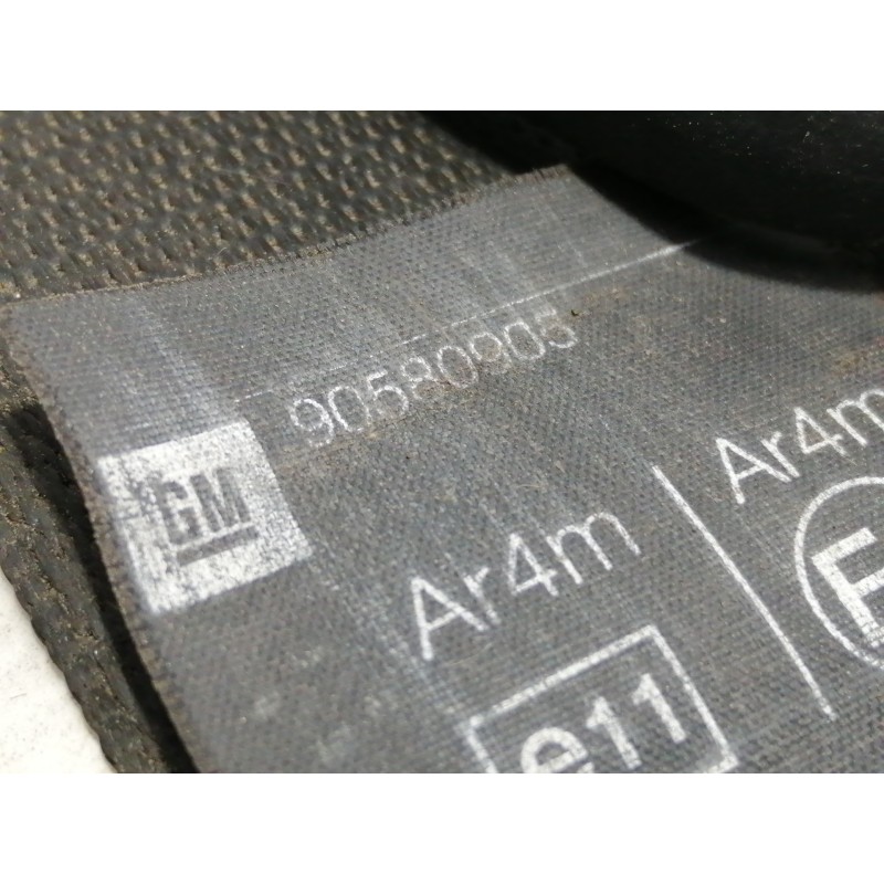 Recambio de cinturon seguridad trasero izquierdo para opel zafira a comfort referencia OEM IAM 90580905 90580905 