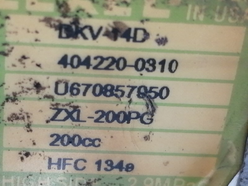 Recambio de compresor aire acondicionado para opel frontera a básico referencia OEM IAM 4042200310  