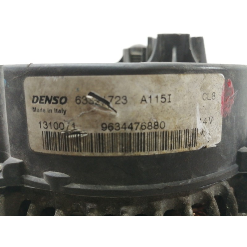 Recambio de alternador para citroën xsara berlina 1.6 attraction referencia OEM IAM 9634476880 63321723 A115I 