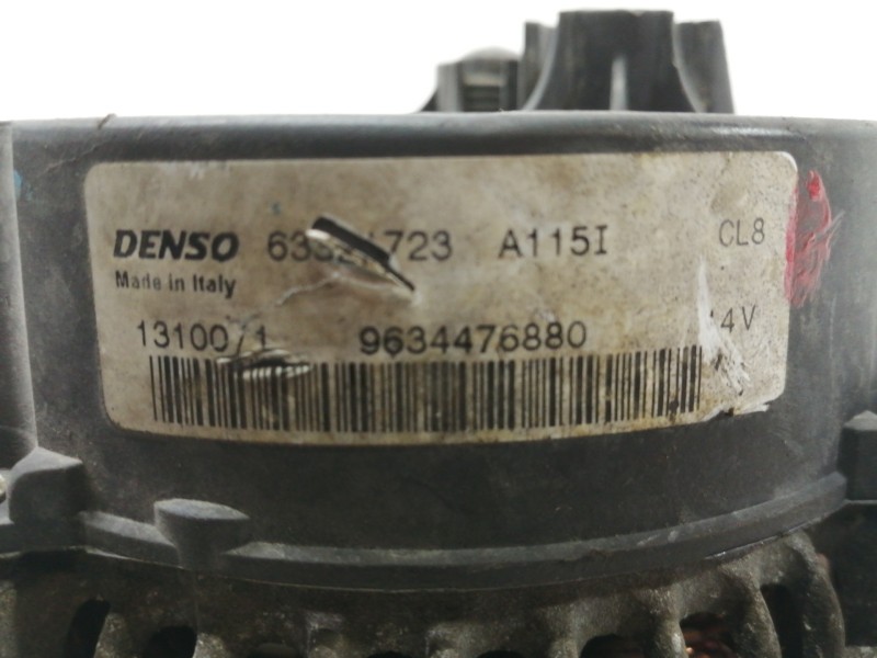 Recambio de alternador para citroën xsara berlina 1.6 attraction referencia OEM IAM 9634476880 63321723 A115I 