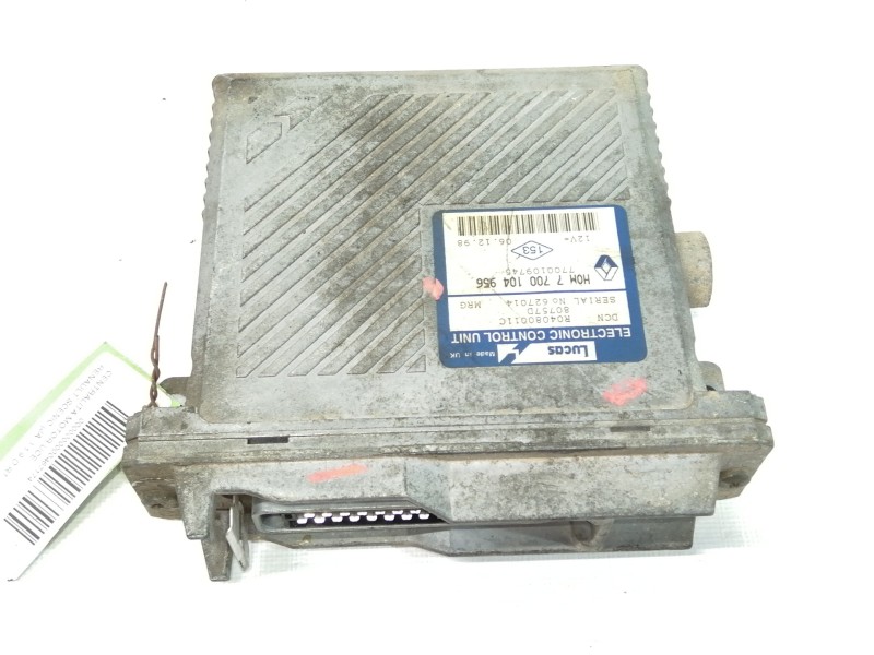 Recambio de centralita motor uce para renault scenic (ja..) 1.9 d rt referencia OEM IAM 7700104956  