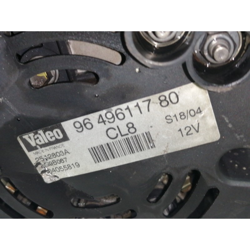 Recambio de alternador para peugeot 307 break/sw (s2) sw referencia OEM IAM 9649611780  